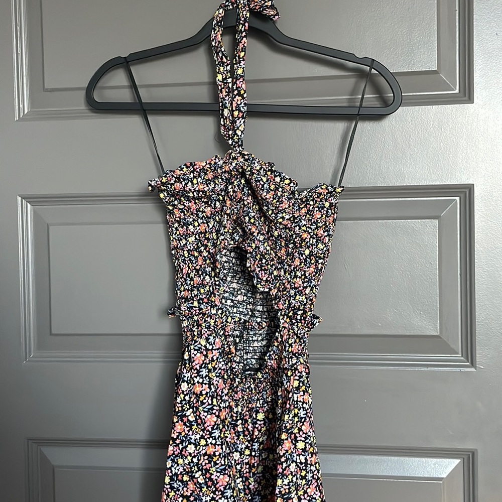 Womens floral romper